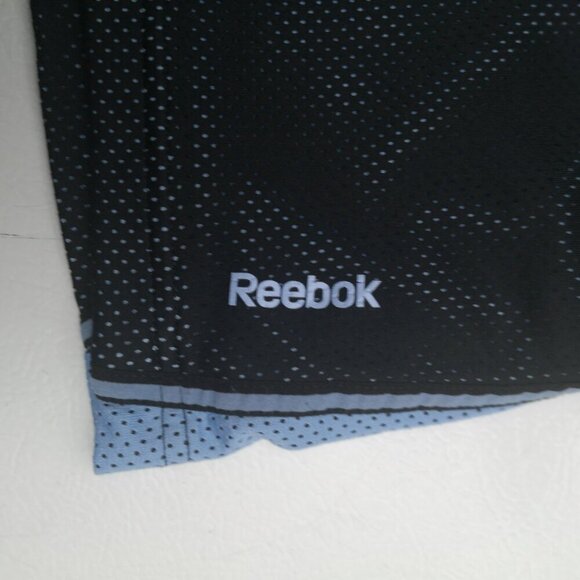 2 / $30.00 - Reebok Youths Size Medium Black & Blue Play Dry Tie Waist Shorts - Picture 8 of 12